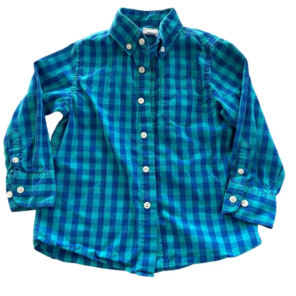 Crewcuts blue plaid